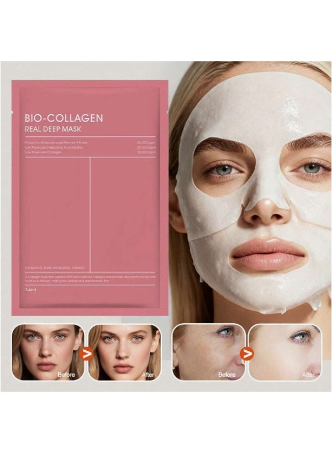 BIO-COLLAGEN Sleep Collagen Hydrating Mask – Deep Moisturizing & Brightening Overnight Mask - Image 2